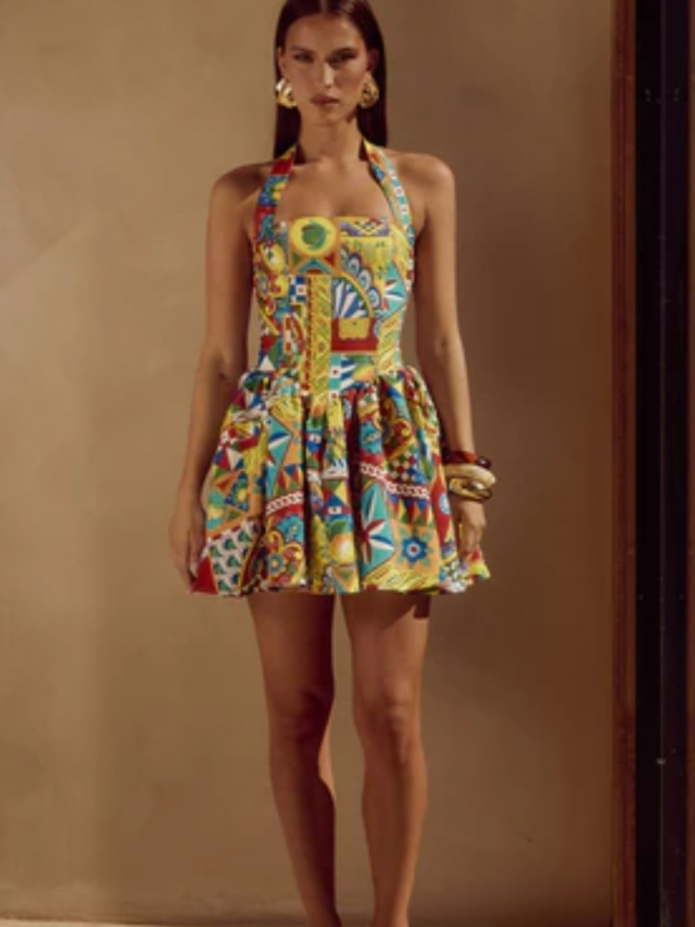 Runaway halter dress - Picture 3 of 3